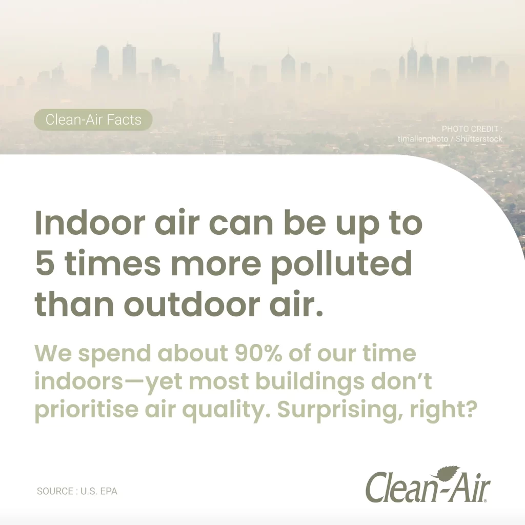 Clean-Air_Facts_02-03 copy Indoor air can be up to 5 times more polluted than outdoor air.