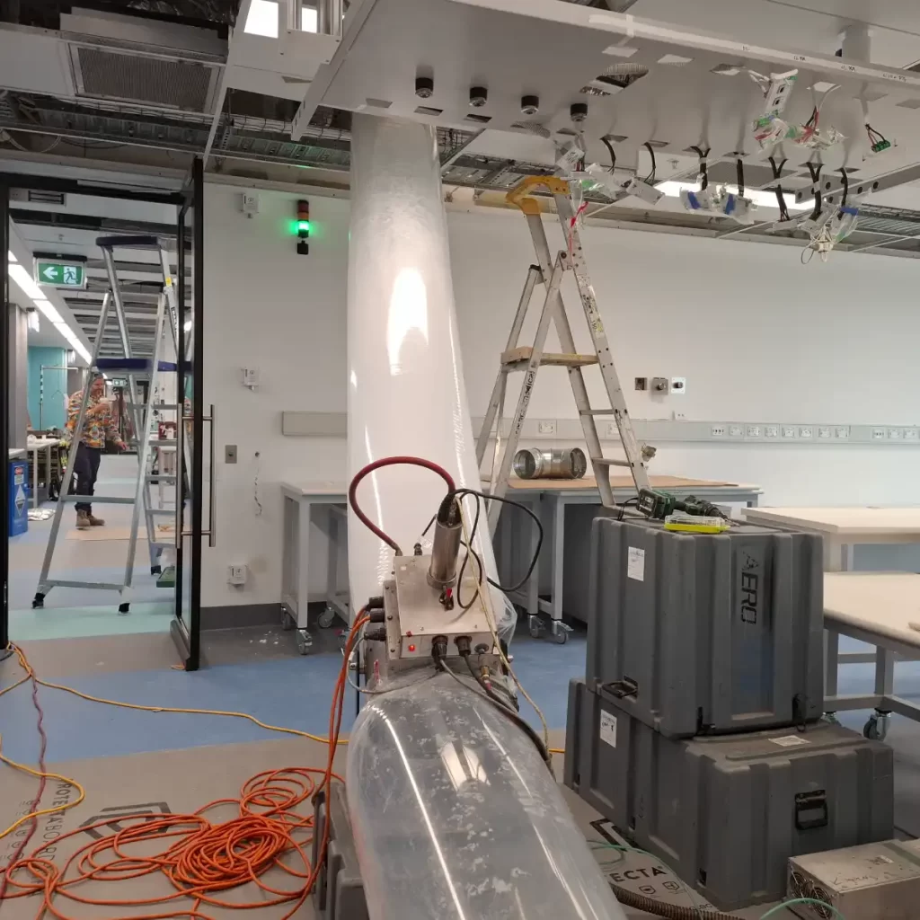 Aeroseal at UQ Bio Hub Setup