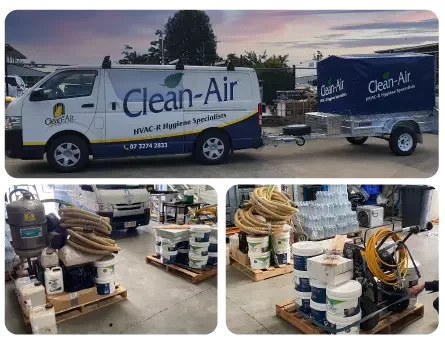 logistics logistics hvac hygiene island mobilisation