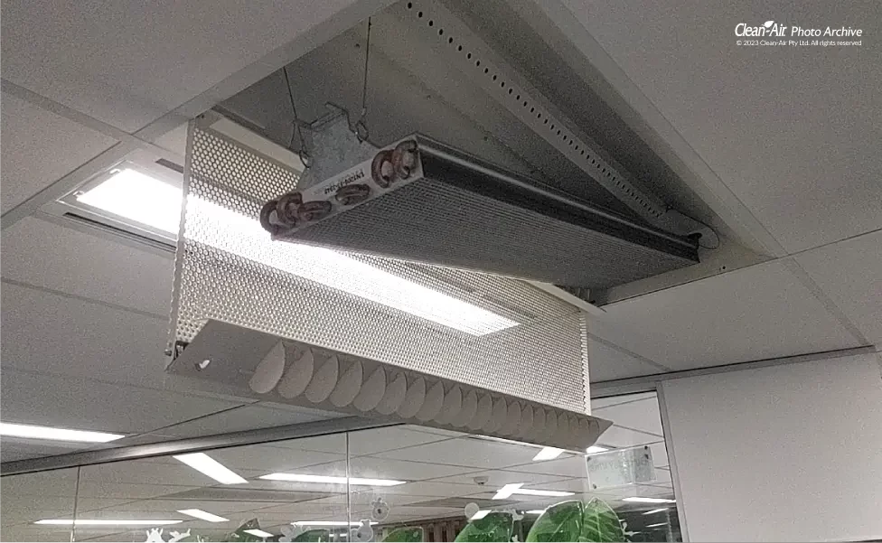chilled beam hanging